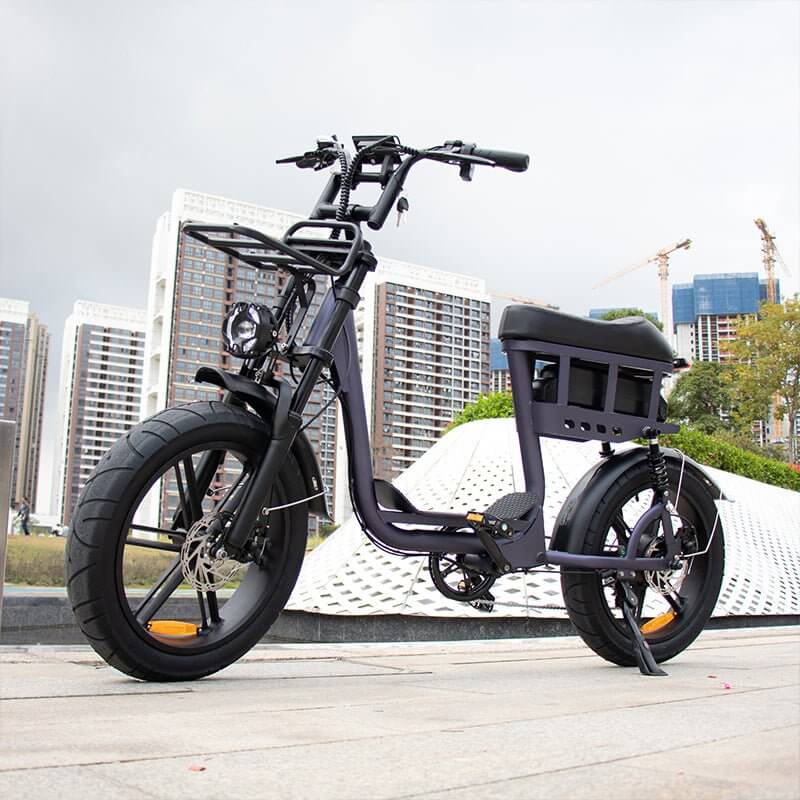 C20 - Lage instap fatbike - Zwart - Dailyride