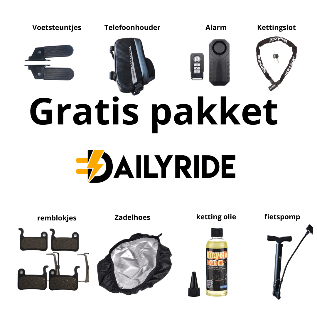 EB2 PRO fatbike | krachtsensor | model zwart - Dailyride