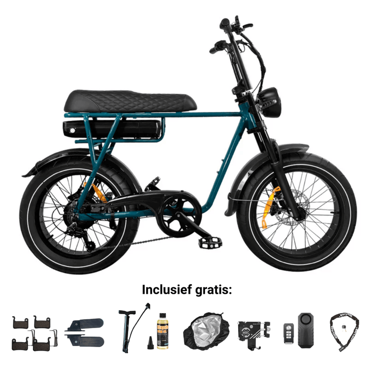 EB4 fatbike | Ocean blue - Dailyride