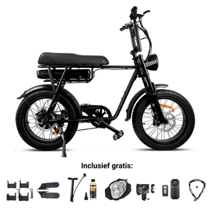 EB4 fatbike | Zwart - Dailyride