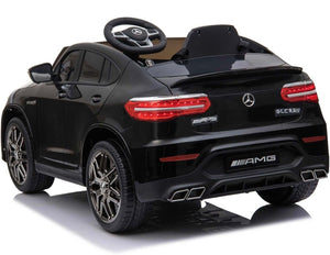 Elektrische Kinderauto - Mercedes Benz GLC 63 S - Zwart - Dailyride