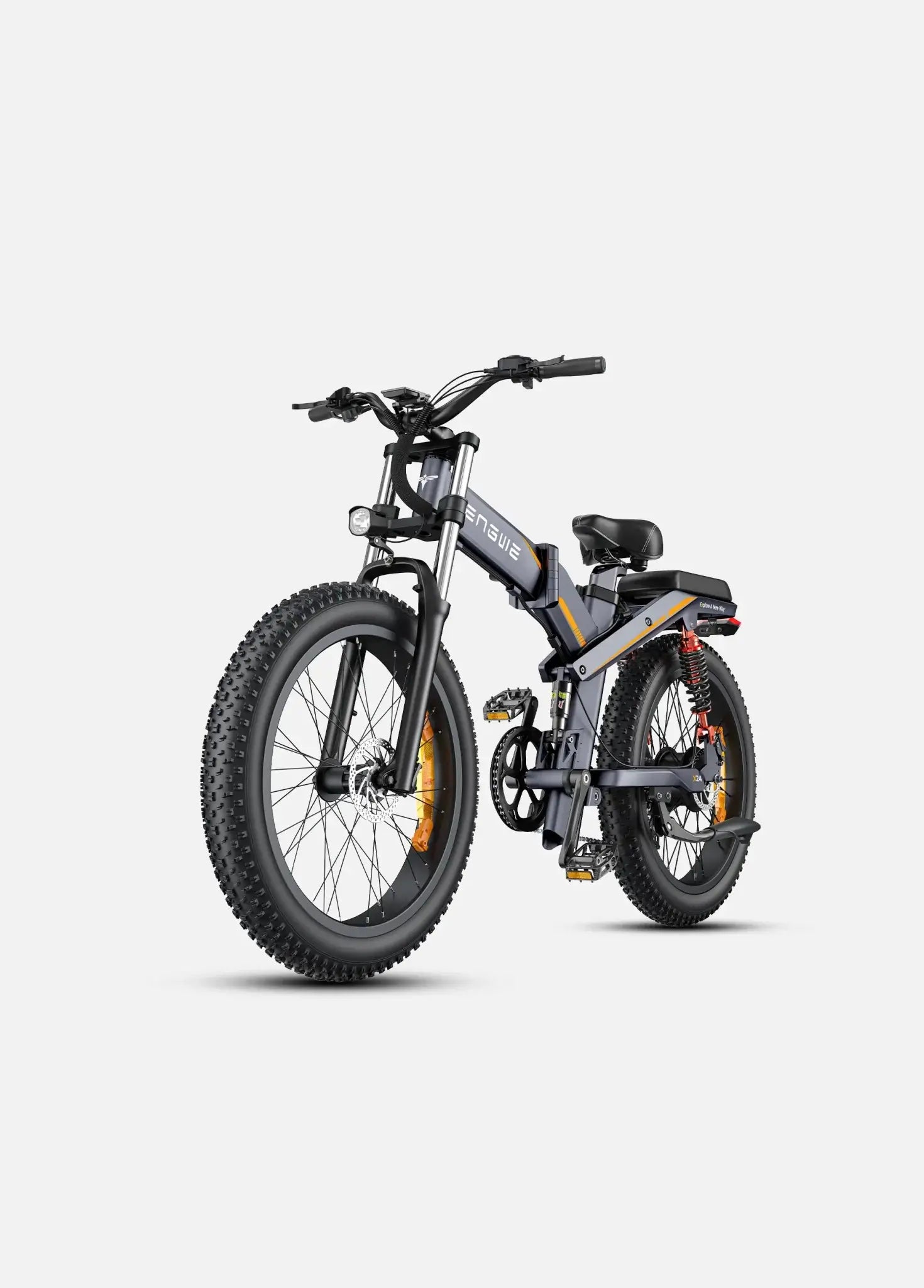 Engwe X24 - Grijs (1 accu versie) - Dailyride