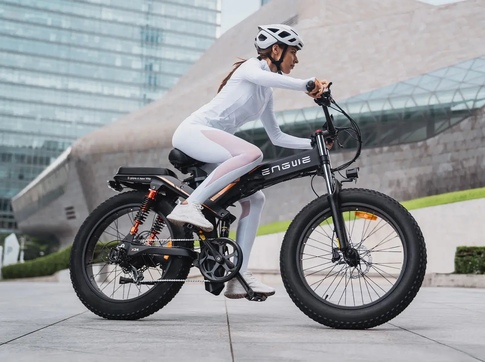 Engwe X24 - Zwart (2 accu's versie) - Dailyride